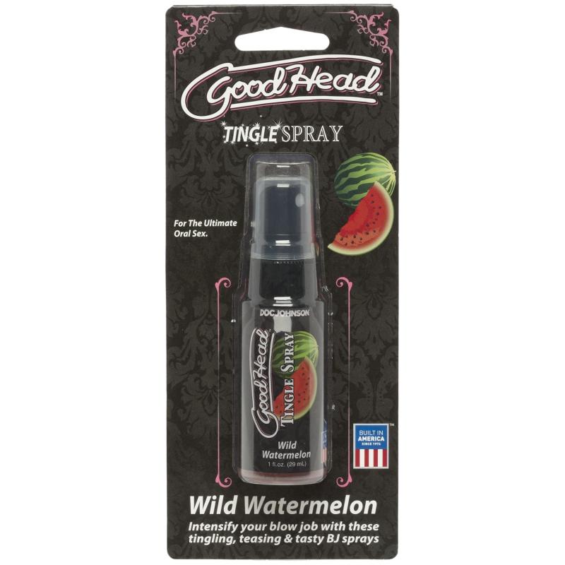SO3493 Спрей для минета Doc Johnson GoodHead Tingle Spray – Watermelon (29 мл) со стимулирующим эффектом