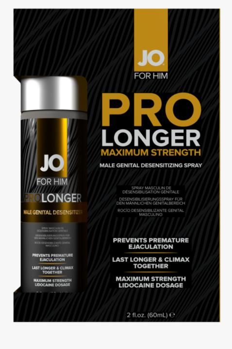 SO4098 Пролонгувальний спрей System JO Prolonger Spray with Lidocaine (60 мл), не містить мінеральних масел