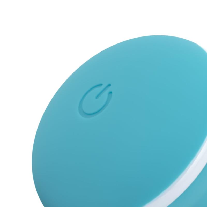 SO8887 Анальна вібропробка Cala Azul - Blanca Vibrating anal plug