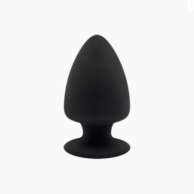 Анальна пробка SilexD (Model 1 size S) двошарова, силікон + Silexpan, діаметр 5 см