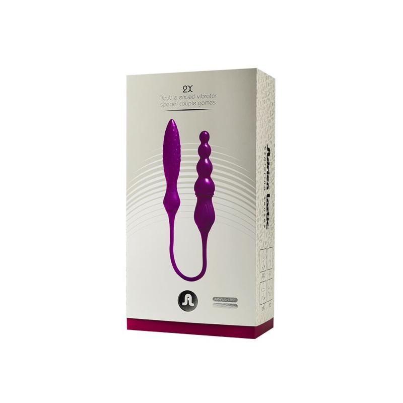 AD108735 Вібратор двосторонній Adrien Lastic AD-2X з пультом LRS