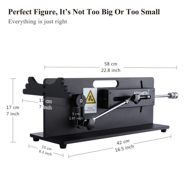 SO6194 Смарт секс-машина Hismith Table Top 2.0 Pro APP Black, настільна версія