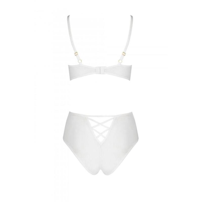 SO4751 Еротичний комплект з малюнком LOVELIA BIKINI white S/M - Passion