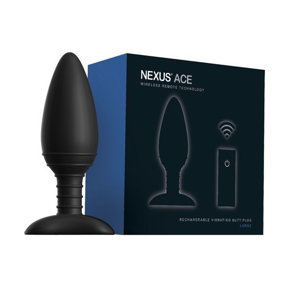 ACE002 Анальна вібропробка Nexus ACE Large, з пультом ДК, макс. діаметр 5 см