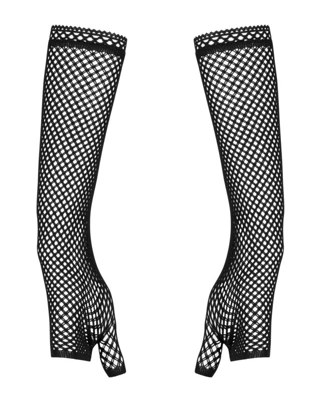 SO7735 Сетчатые митенки Obsessive Darkie mittens, black