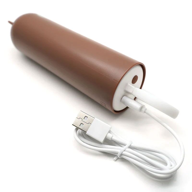 SO6559 Вібратор CuteVibe Teddy Brown (Pink Dildo), реалістичний вібратор під виглядом морозива