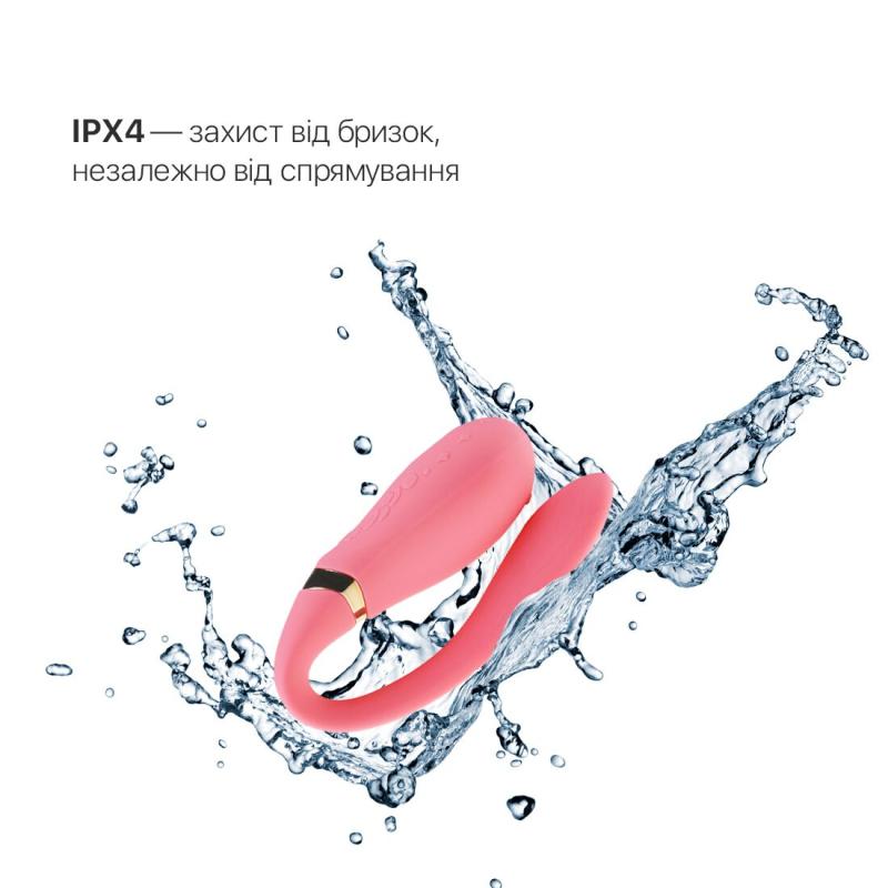 SO6669 Смартвібратор для пар Zalo — Fanfan Rouge Pink