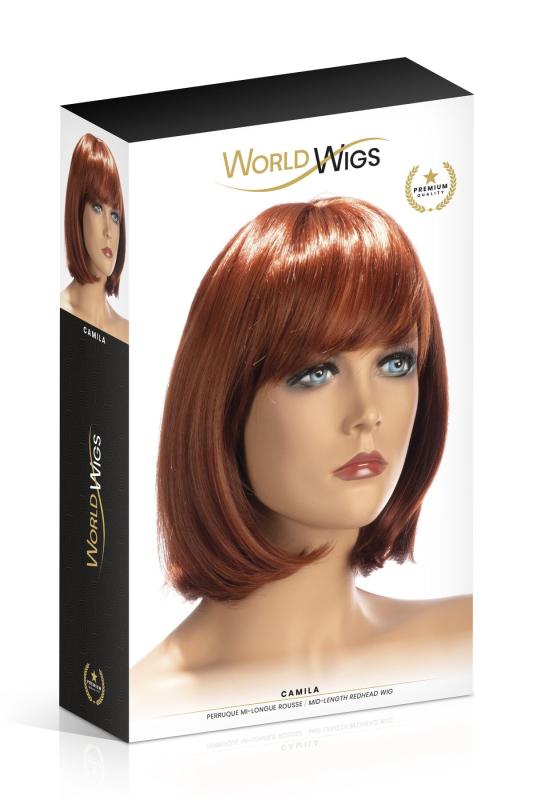 SO4689 Перука World Wigs CAMILA MID-LENGTH REDHEAD