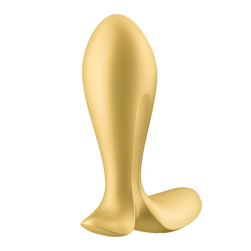 SO8627 Анальна смарт-пробка з вібрацією Satisfyer Intensity Plug Gold