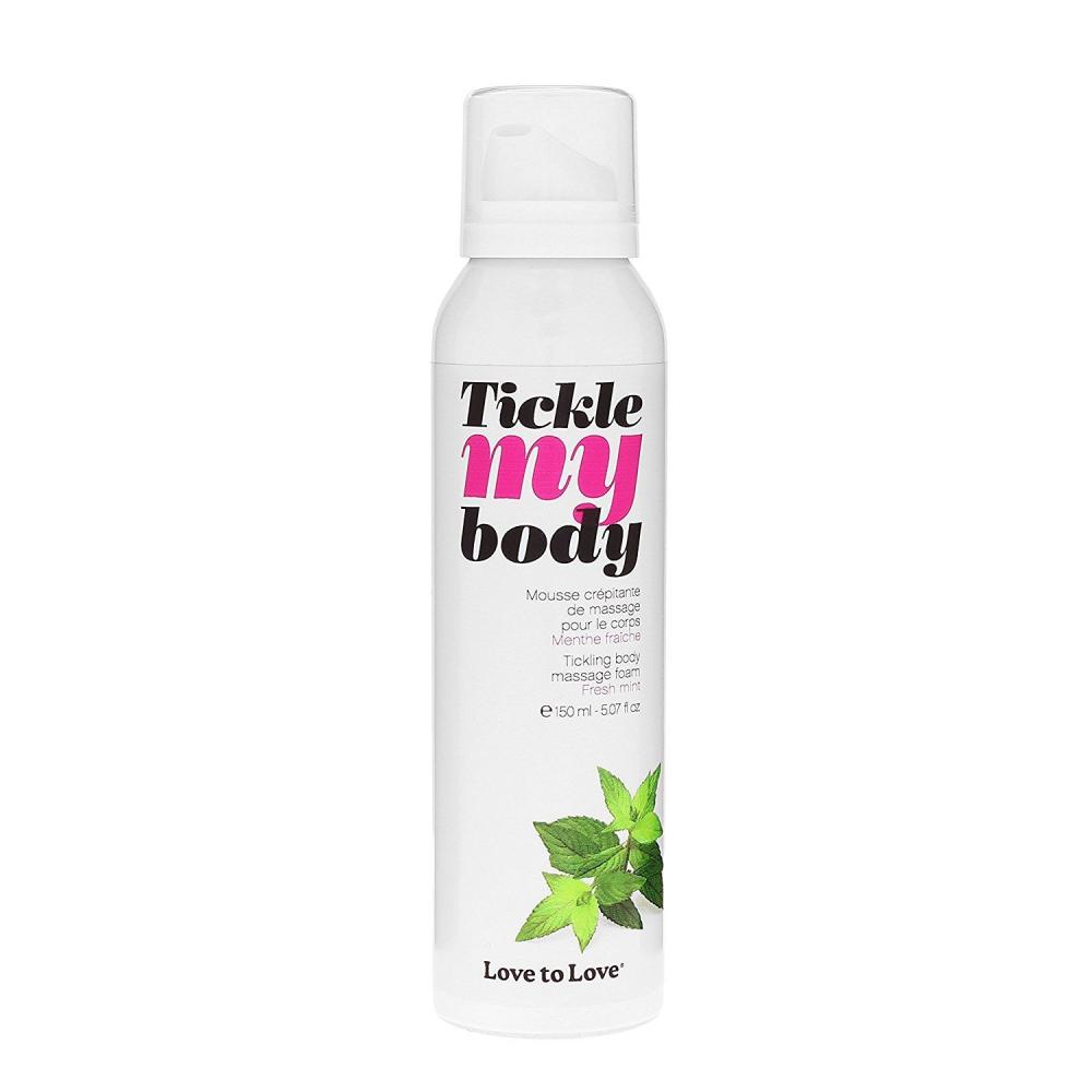 SO1386 Массажная пена Love To Love TICKLE MY BODY Fresh Mint (150 мл) увлажняющая