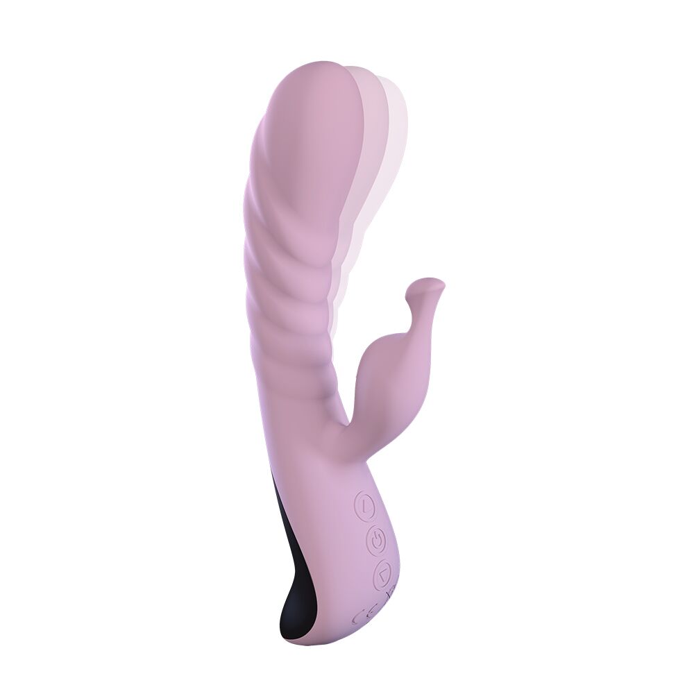 AD11131 Вібратор Adrien Lastic Mini Trigger з масажними рухами стовбура