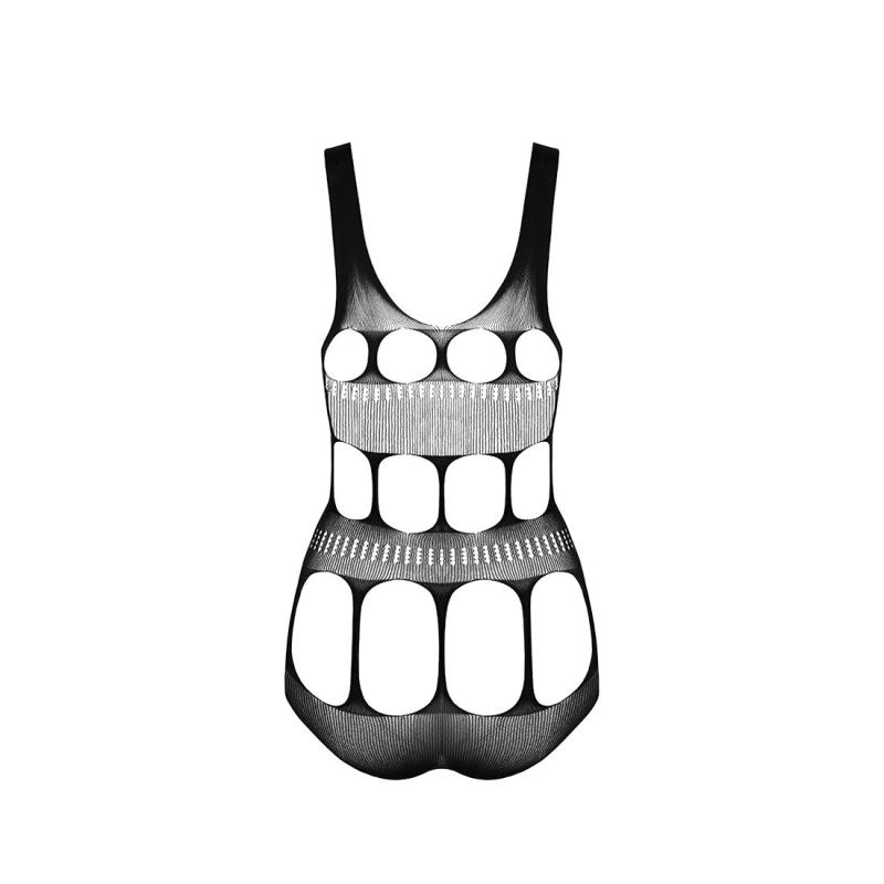 SO4738 Сексуальний боді з вирізами Passion BS083 black