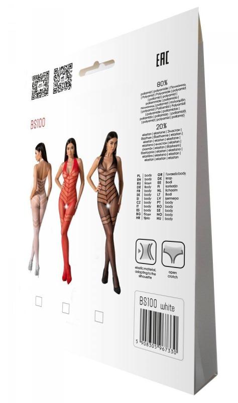 SO8943 Бодістокінг Passion BS100 white