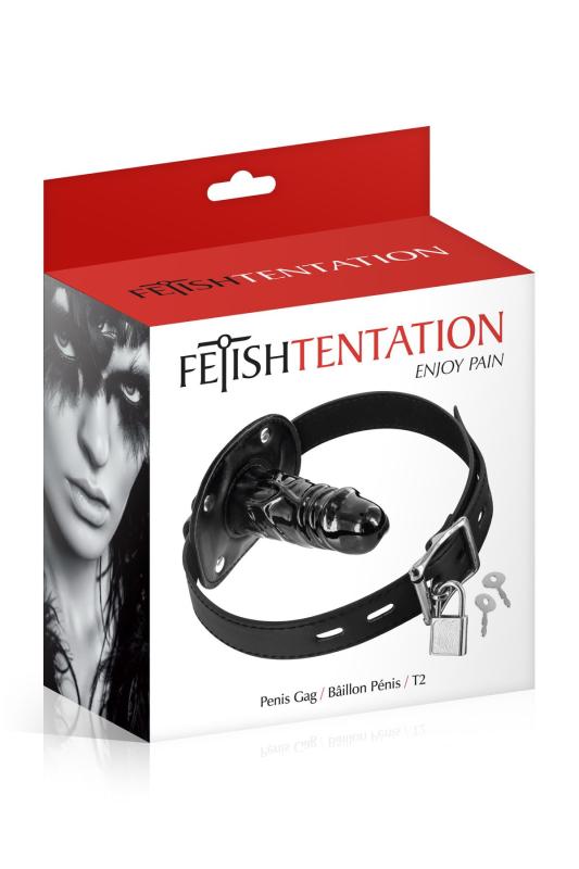 SO4041 Кляп з великим фаллоімітатором Fetish Tentation Penis Gag T2