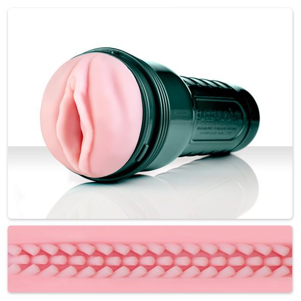 F17347 Мастурбатор з вібрацією Fleshlight Vibro Pink Lady Touch, три віброкулі, стимулювальний рельєф