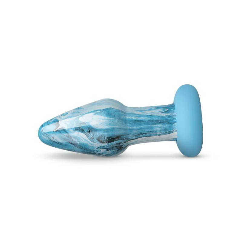 SO8895 Скляна анальна пробка Gildo - Ocean Curl Glass Butt plug