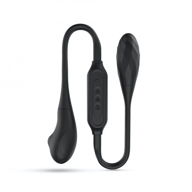 SO5079 Вібратор на гнучкому зчепленні зі стимуляцією пальчиком Dorcel DUAL EXPLORER