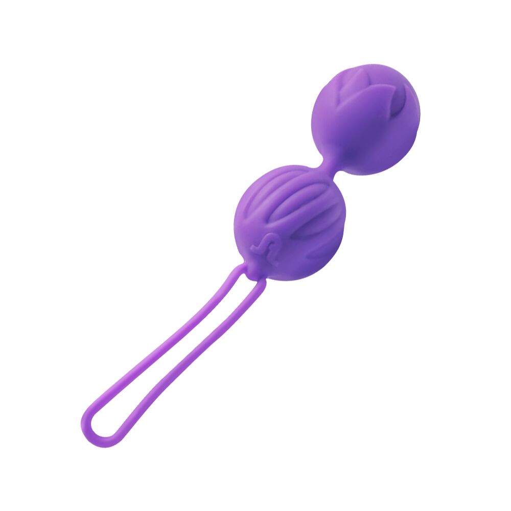 AD40443 Вагінальні кульки Adrien Lastic Geisha Lastic Balls Mini Violet (S), діаметр 3,4 см, маcа 85 г