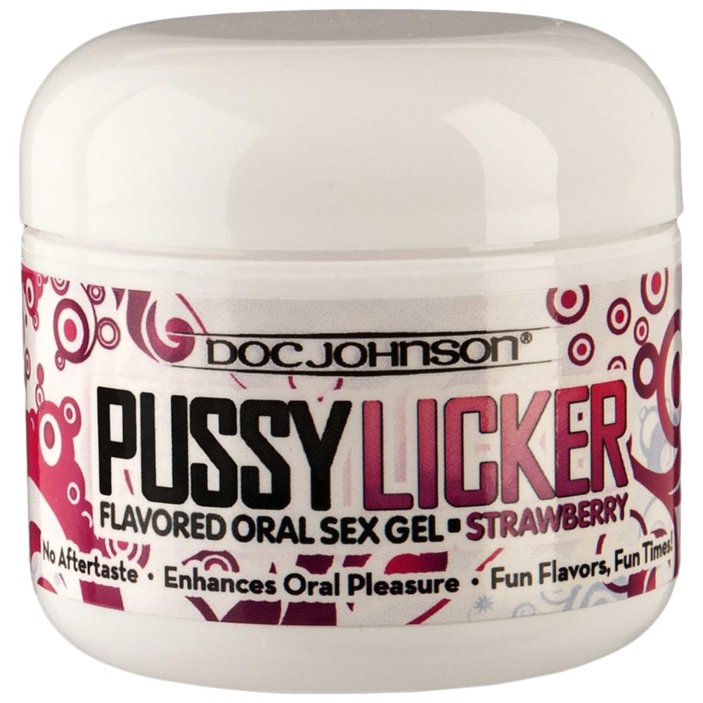 SO3490 Вкусный гель для кунилингуса Doc Johnson Pussy Licker Strawberry (56 г)