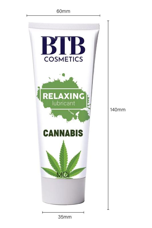 SO7537 Смазка на гибридной основе BTB Relaxing Lubricant Cannabis (100 мл)