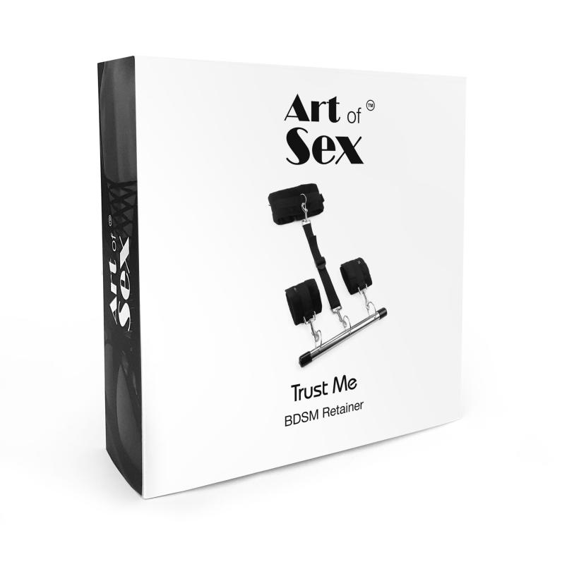 SO7658 Фіксатор для рук та шиї Art of Sex - Trust me, колір чорний