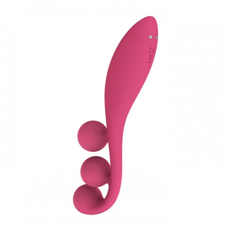 SO7785 Універсальний вібратор Satisfyer Tri Ball 1, 3 мотори, гнеться