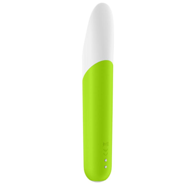 SO5435 Мінівібратор із гнучким язичком Satisfyer Ultra Power Bullet 7 Green