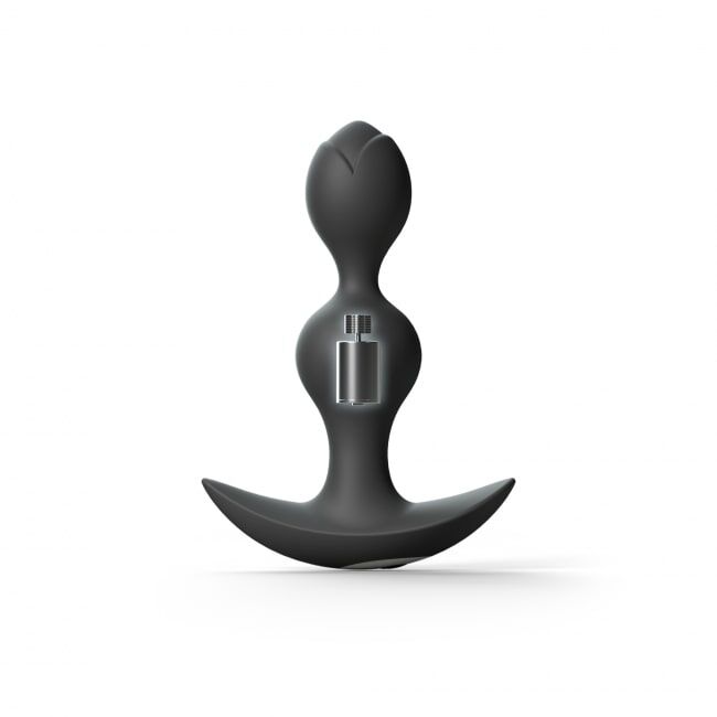 SO4873 Анальний стимулятор, гнучкий з вібрацією Love To Love TWINNY BUD Black