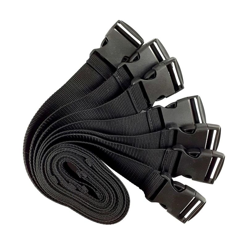 SO5166 Ремені для бондажу Art of Sex - BDSM Bondage Black Night Simple