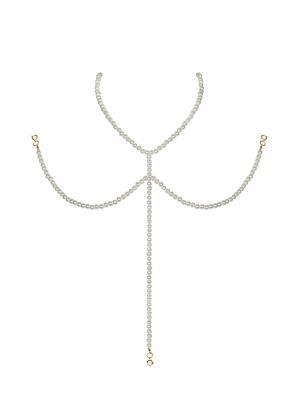 Ожерелье под жемчуг на декольте Obsessive A757 necklace pearl
