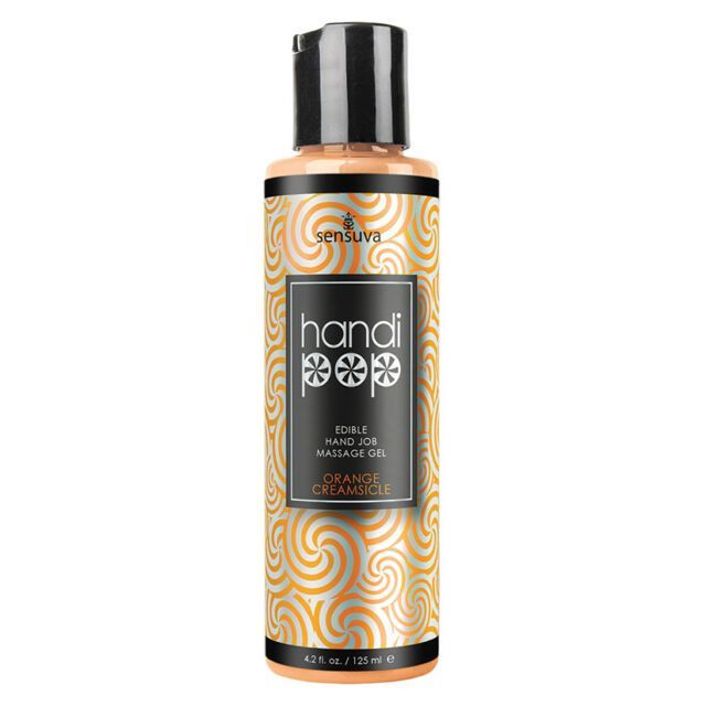 SO3205 Вкусный гель для изысканных мануальных и оральных ласк Sensuva - Handipop Orange Creamsicle (125 мл)