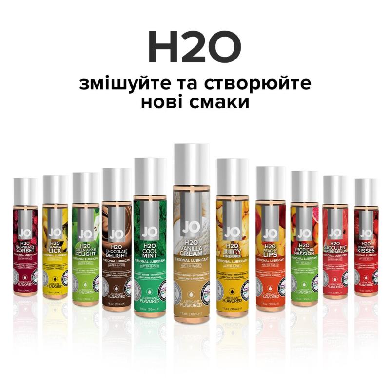 SO1480 Смазка на водной основе System JO H2O — Vanilla Cream (30 мл) без сахара, растительный глицерин