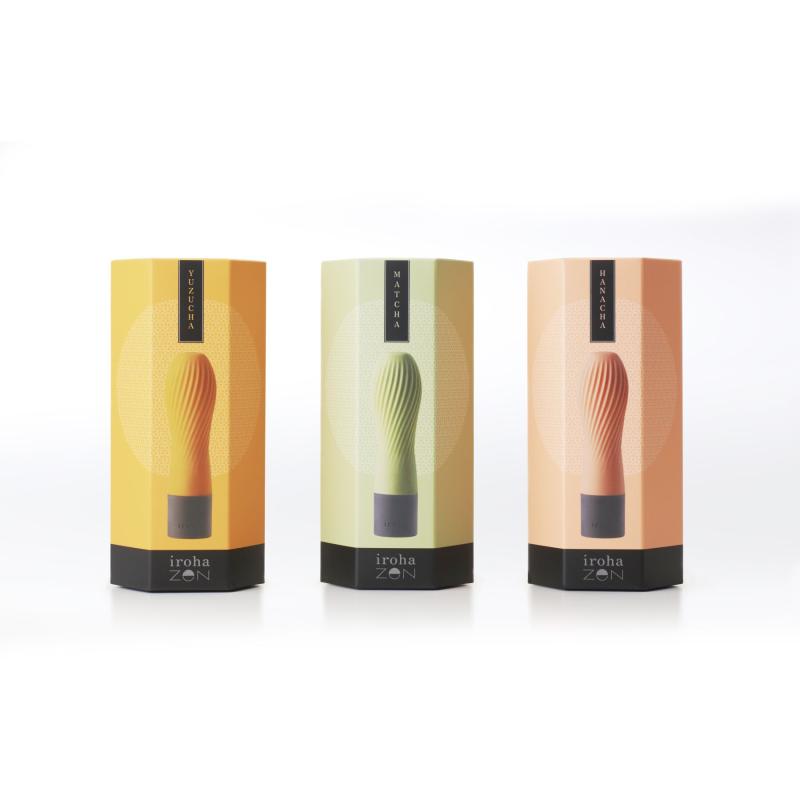 SO4913 Вібратор IROHA ZEN Matcha з ніжною ребристою поверхнею