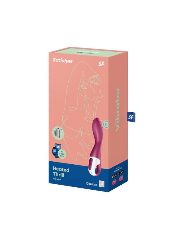SO6087 Смарт вібратор точки G Satisfyer Heated Thrill з функцією підігріву