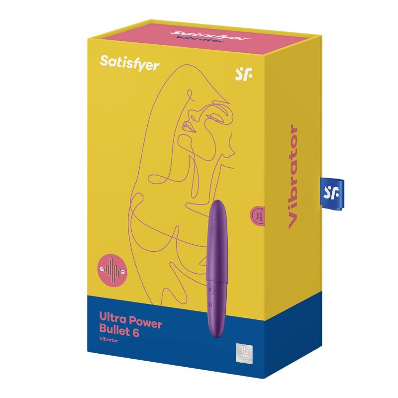 SO5433 Мінівібратор Satisfyer Ultra Power Bullet 6 Violet