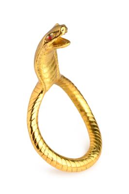 Ерекційне кільце Master Series Cobra King Golden Cock Ring