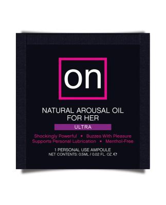 Пробник возбуждающего масла Sensuva - ON Arousal Oil for Her Ultra (0,5 мл)