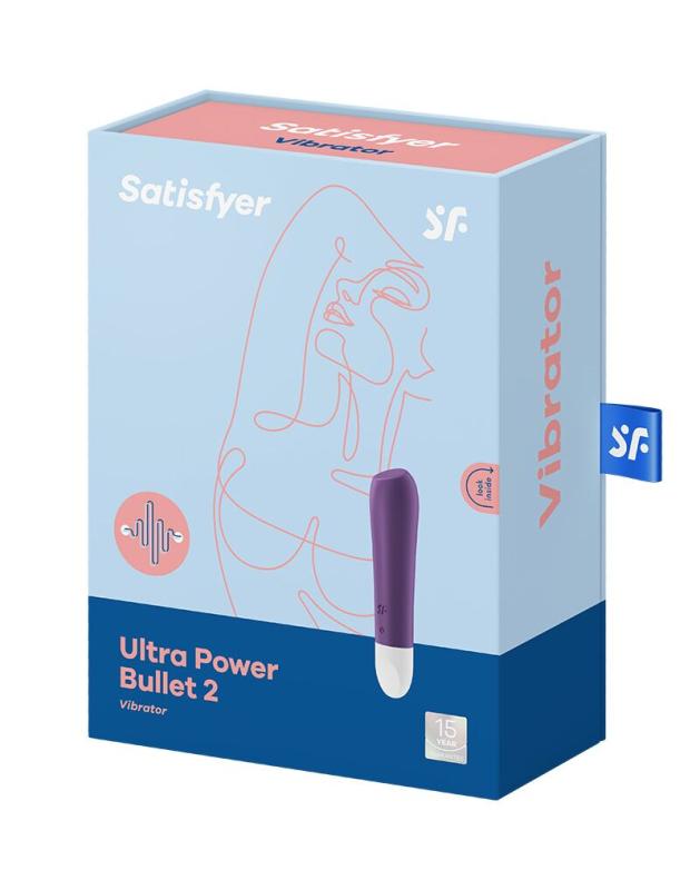 SO5424 Вибропуля перезаряжаемая Ultra Power Bullet 2 Violet