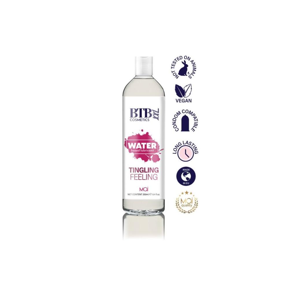 SO6563 Смазка на водной основе с эффектом вибрации и покалывания MAI EFECTO TINGLING (250 мл)