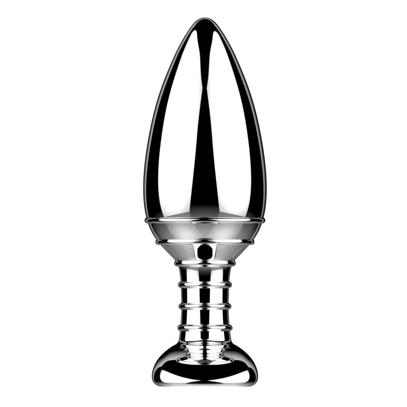 SO5414 Алюмінієва анальна пробка з вібрацією та дистанційним керуванням Nexus Cestos