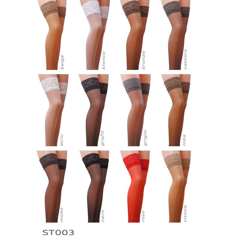 PS23607 Панчохи ST003 5 - XXL nero - Passion