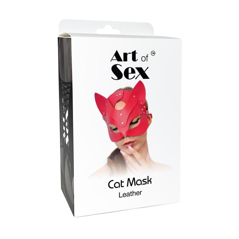 SO7479 Маска Кошечки Art of Sex - Cat Mask, Черный