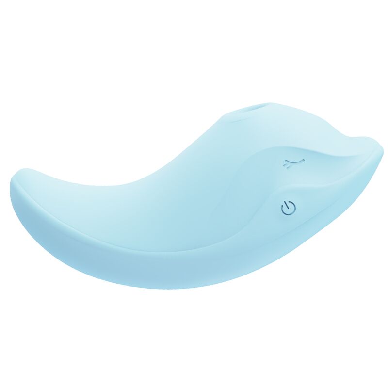 SO6555 Вібратор та вакуумний стимулятор CuteVibe Heidi Blue