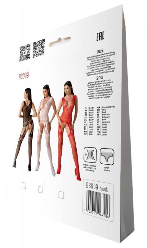 SO8938 Бодістокінг Passion BS099 black