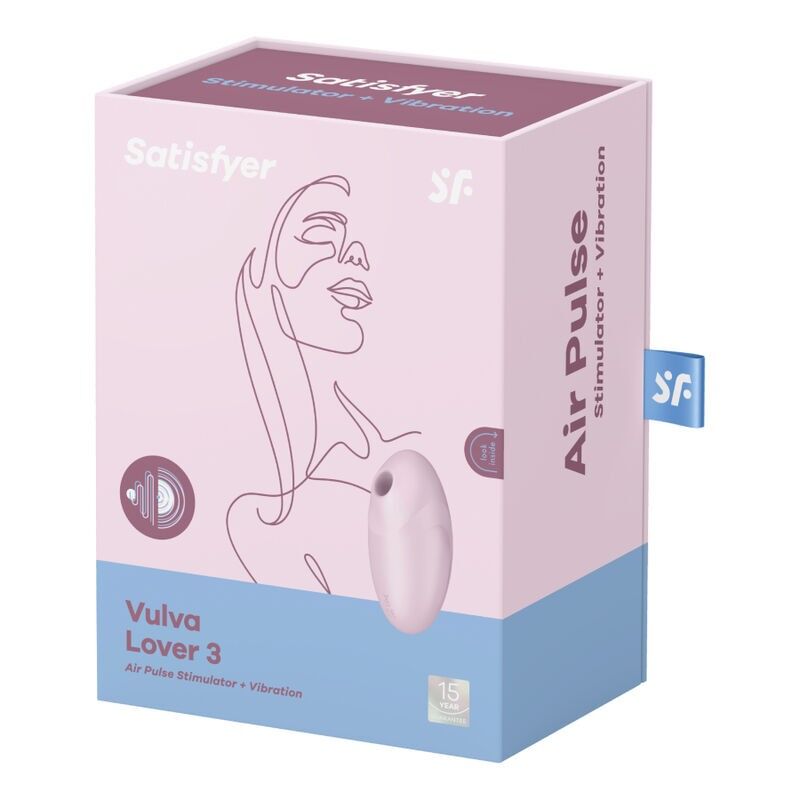 SO7782 Вакуумний стимулятор Satisfyer Vulva Lover 3 Pink