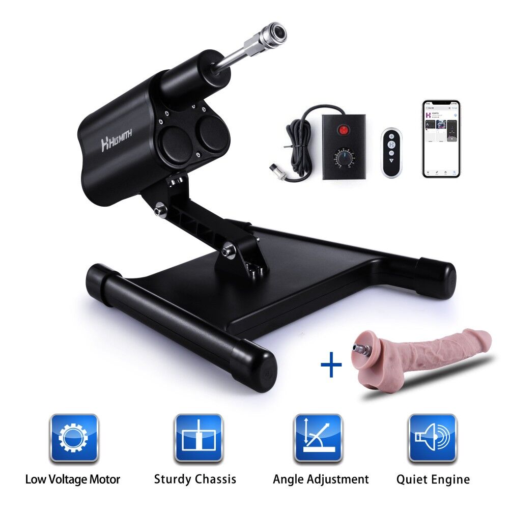 SO6193 Смарт секс-машина Hismith AK-03 Sex Machine APP з фалоімітатором, особливо стійка, не потребує склад