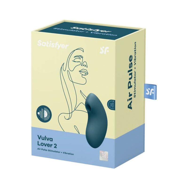SO6711 Вакуумний вібратор Satisfyer Vulva Lover 2 Blue