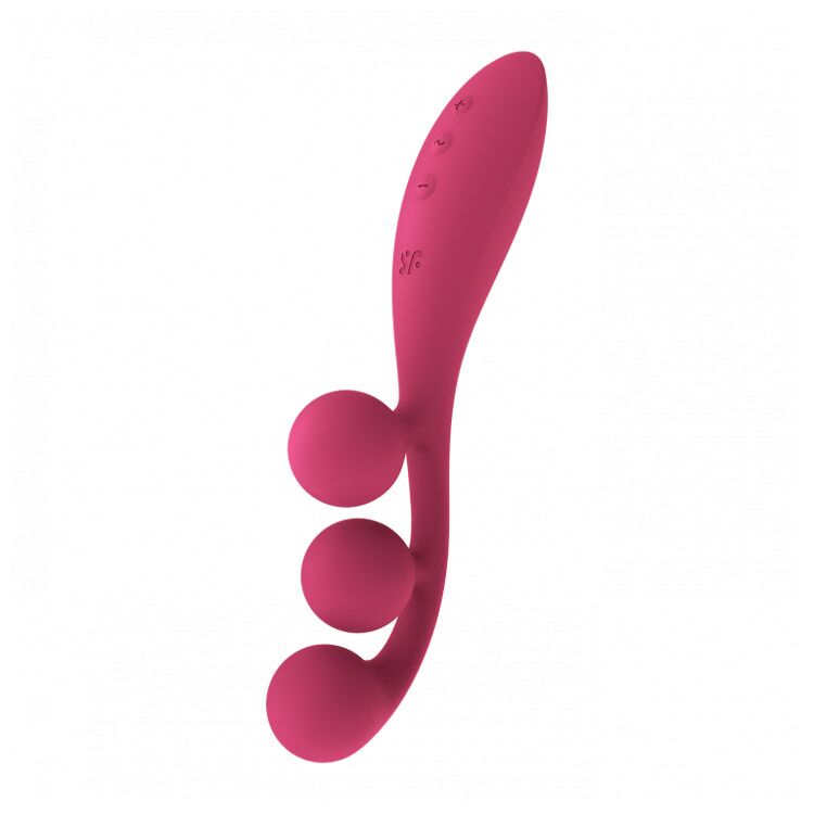 SO7785 Універсальний вібратор Satisfyer Tri Ball 1, 3 мотори, гнеться