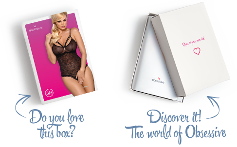 SO7169 Кружевное боди с доступом 818-TED-1 teddy S/M, черное