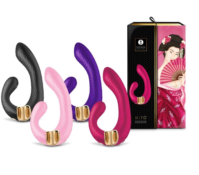 SO6911 Вібратор-кролик Shunga Miyo Black